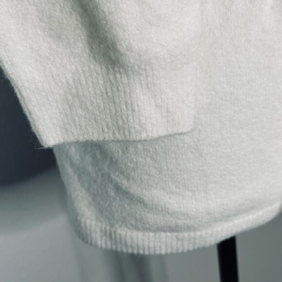 J.Crew Women’s Wrap Sweater Extra-Soft Wool Blend Ivory CE095 Size XL New - Picture 4 of 11